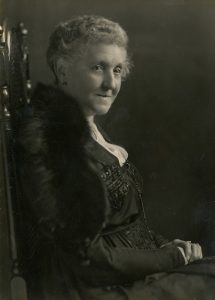 Black and white photograph of Lady Sarah Faire