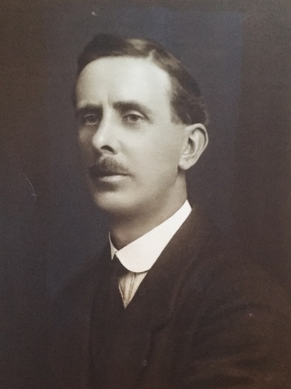 Black and white photograph of Thomas Hatton. 