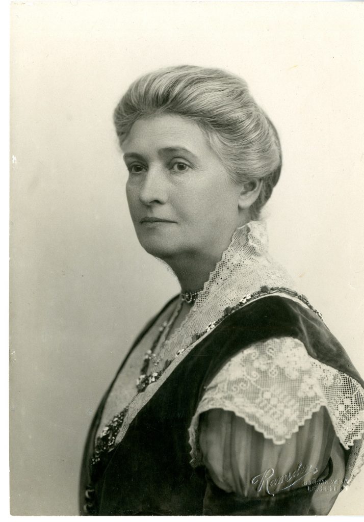 Black and white photograph of Lady North, taken in advance of the 1922 Bazaar and Fete programme booklet.