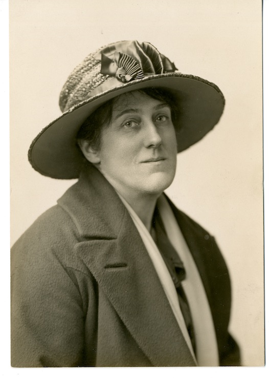 Photograph of Miss Vincent, taken in 1922 for the programme of the Grand Bazaar and Fete that she helped to organise. ULA/FG9/1/3.