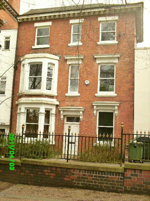 Photograph of 142 New Walk, Leicester