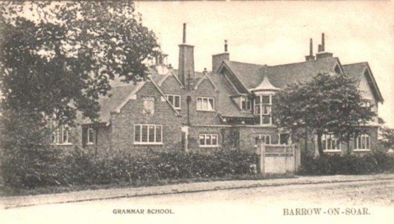 Black and white photograph of Humphrey Perkins Grammar School