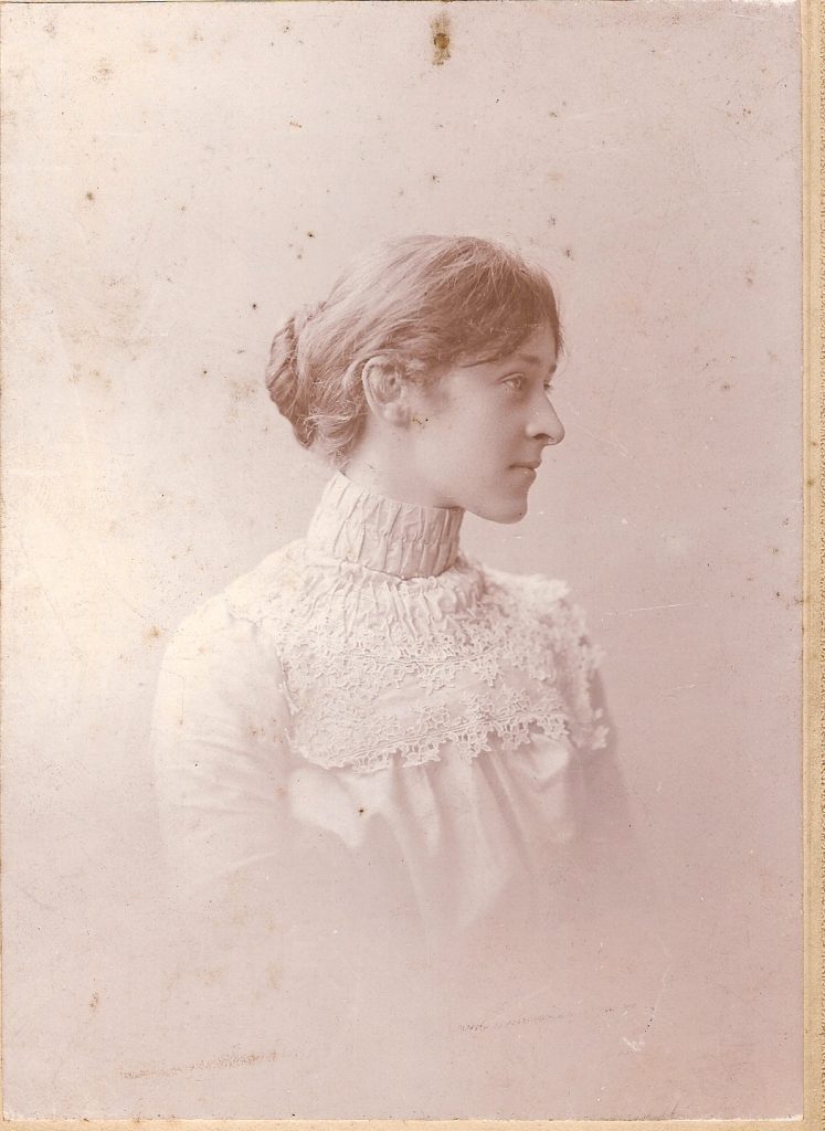 Sepia photograph of Augustine Paget, Percy's first wife